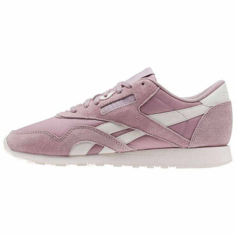 Reebok Classic Nylon Tenisky Damske - Nachový/Biele AB1075PF